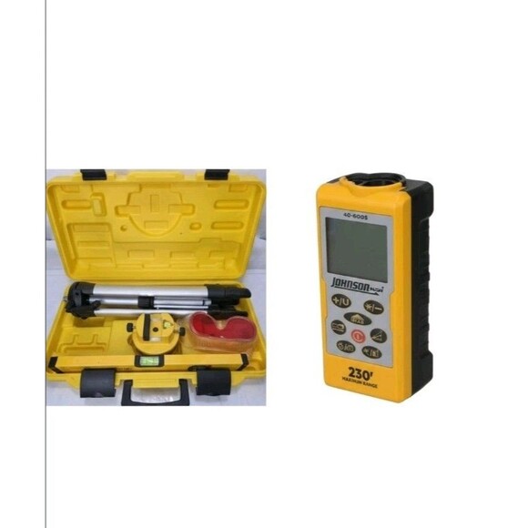 Johnson Project Laser Level Kit 9100 - 40-0912 With 230 Pro Leser - Picture 1 of 11